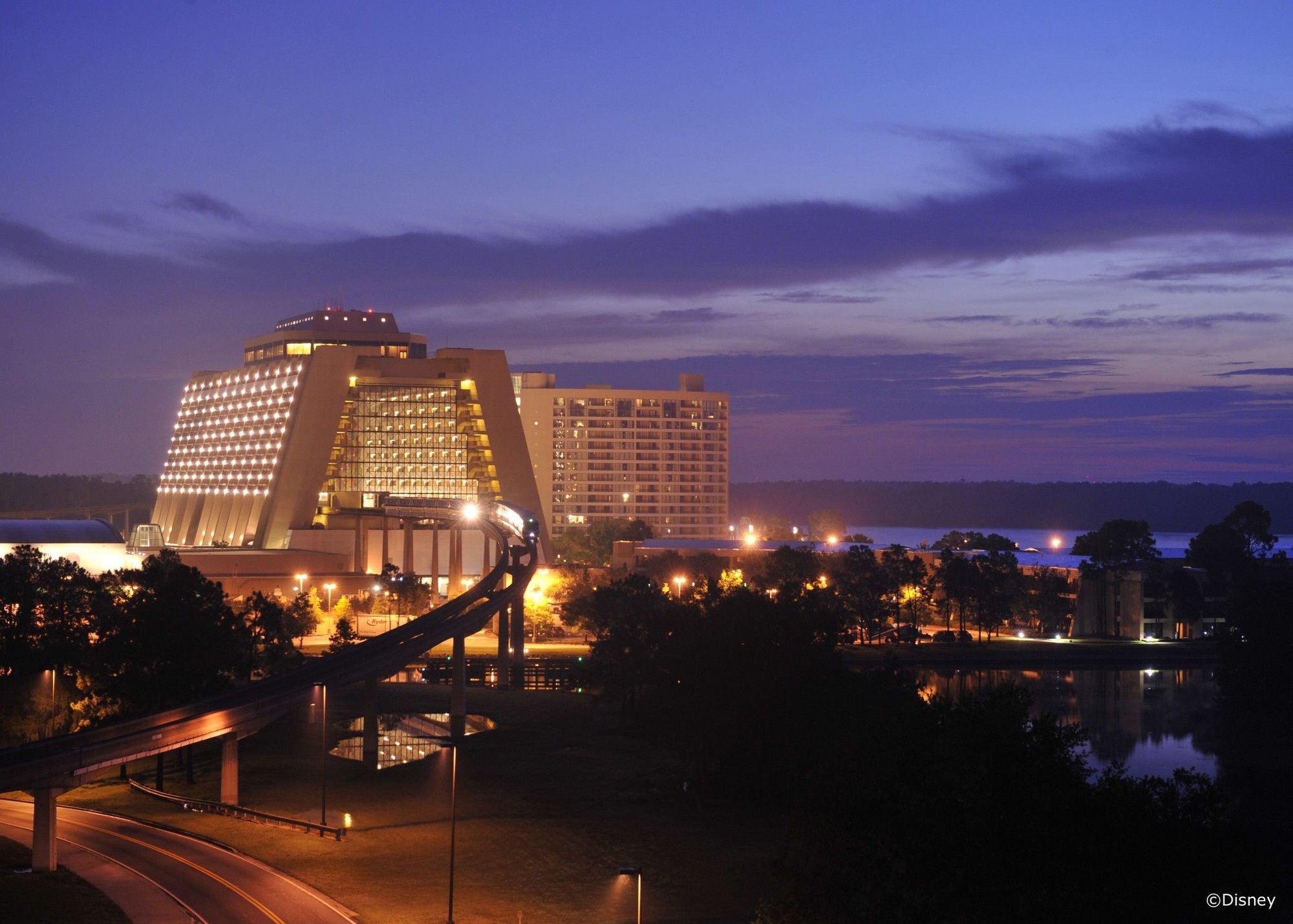 Disney'S Contemporary Resort Lake Buena Vista Luaran gambar